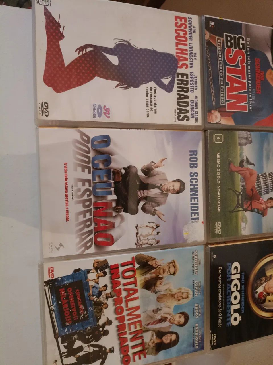 FILMES DVDS COLEÇÃO ROB SCHENEIDER - Foto 4
