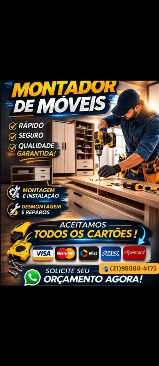 Montador de móveis e outros reparos!