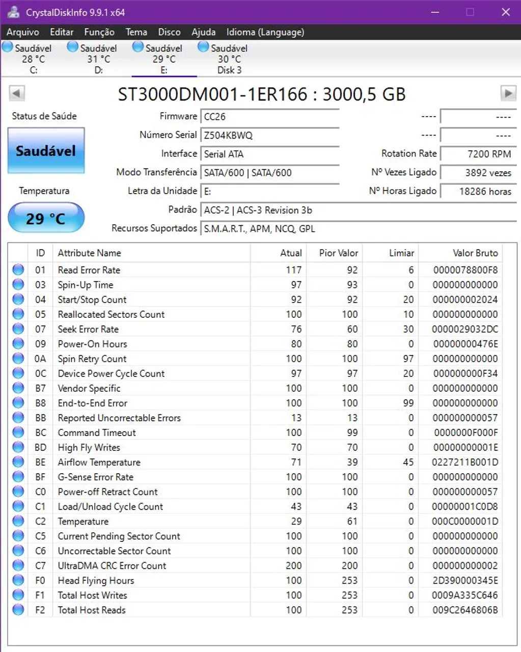 Seagate Desktop HDD 3.5" 3TB (3000GB) - Foto 4