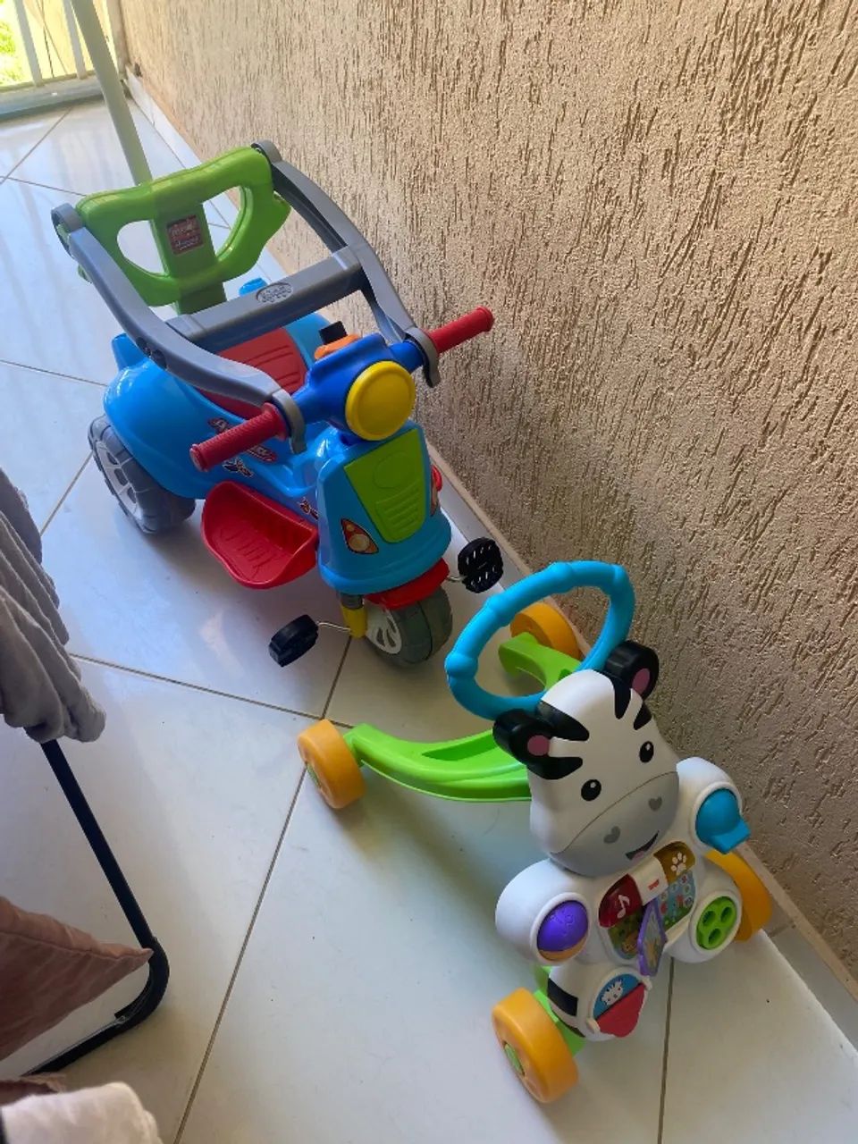 Velotrol + andador infantil 