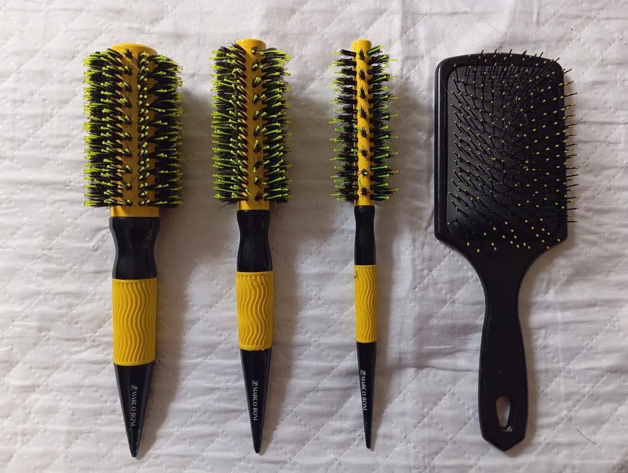 Kit escova Marco Boni thermical ceramic yellow