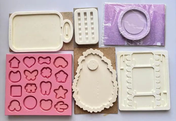 Moldes de silicone - Kit 1 - Foto 3