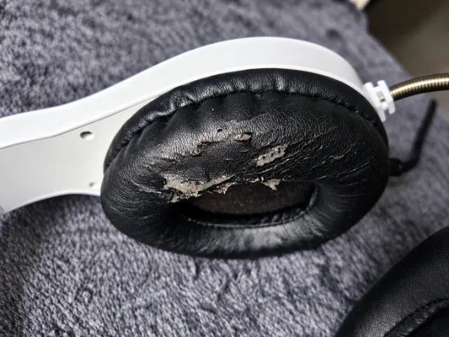 Headset Gamer Havit Branco com Microfone - Foto 2