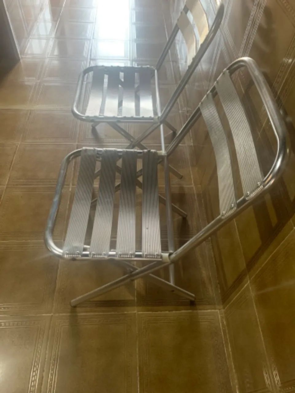 Cadeira em aluminio - Foto 2