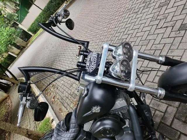 Harley Davidson fatbob 2013 = super conservada fa - Foto 3