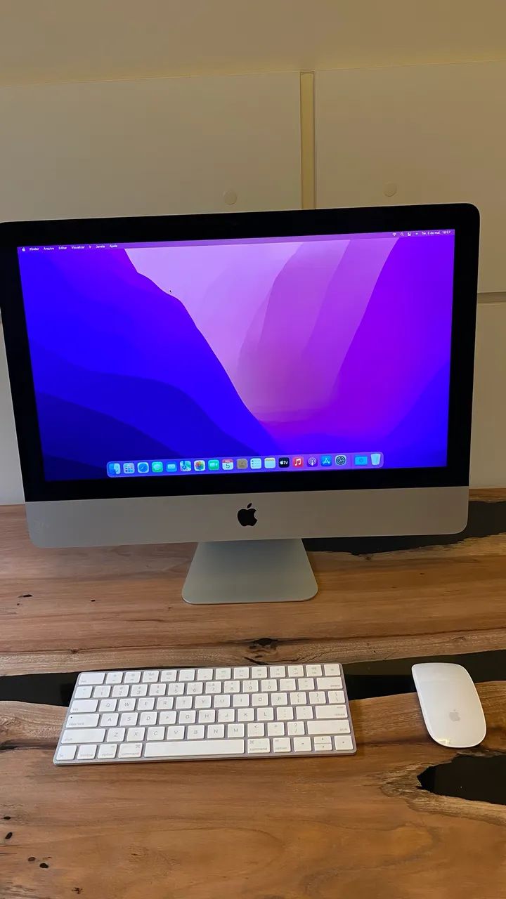 iMac Apple 21,5 Late 2015 Impecável | Completo na Caixa