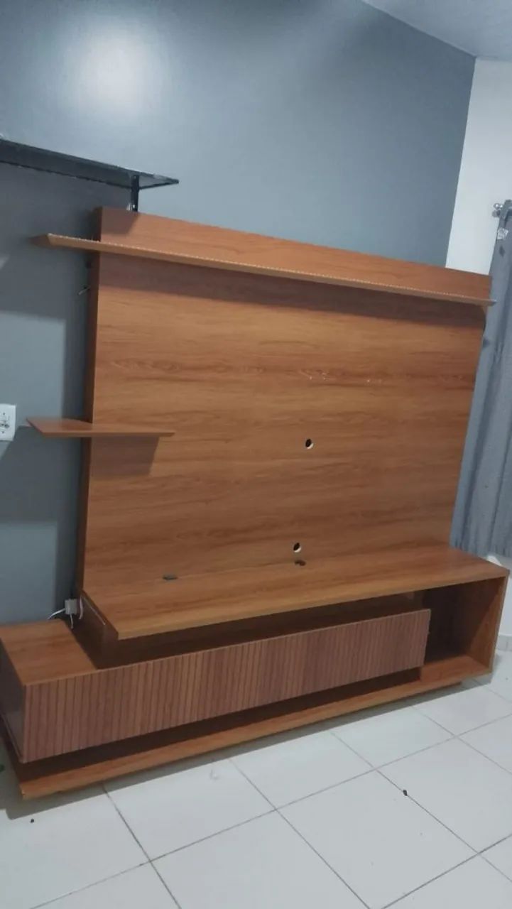 Painel para TV com Rack