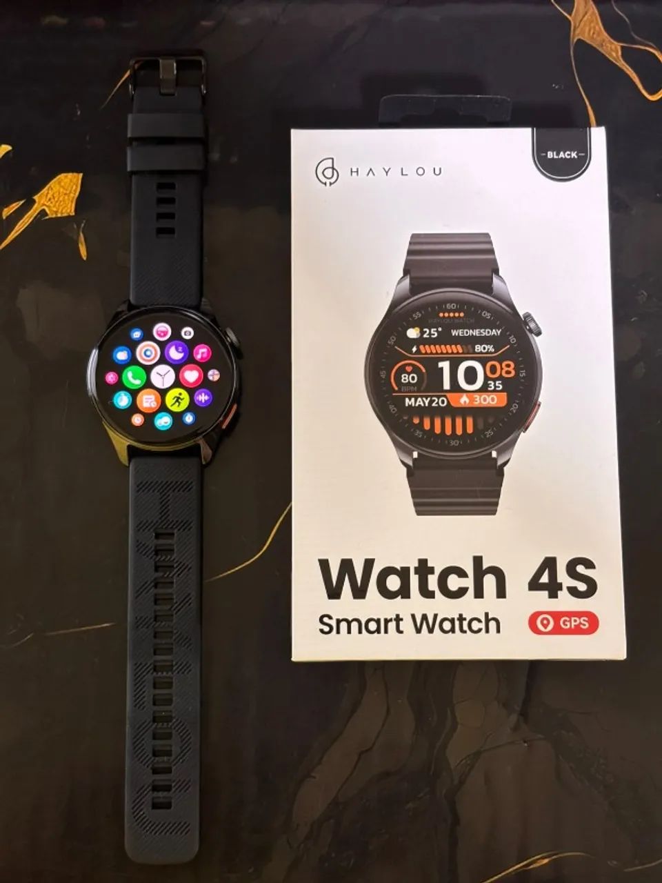 Smartwatch com GPS Haylou 4s