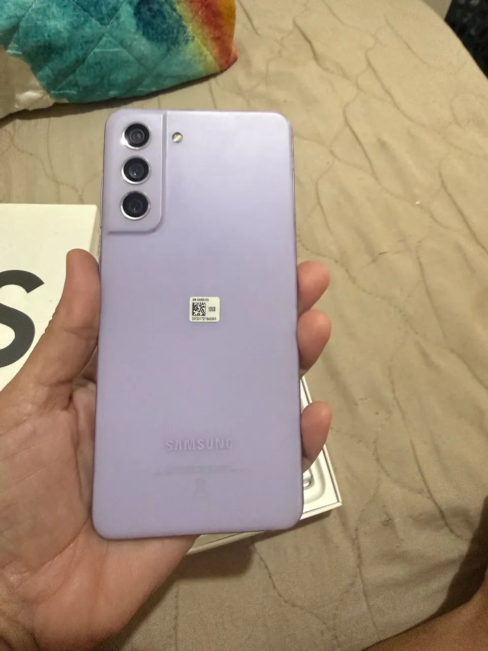 Samsung s21 na caixa e com nota  - Foto 4