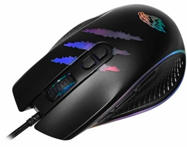 Mouse Gamer 7200dpi Garra Programável M538 K-mex *ENTREGA GRÁTIS* - Foto 4