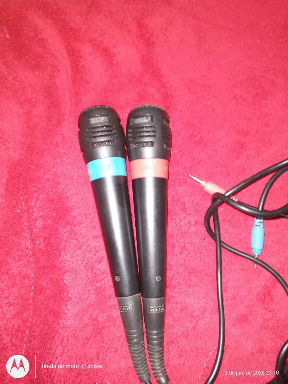 Dois microfone singstar PS3 - Foto 4