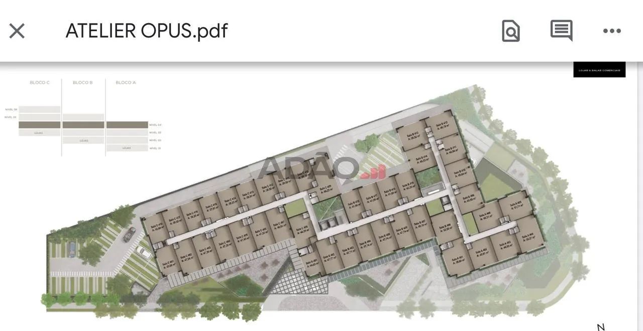 Ágio Ateliê Opus salas comerciais Sala comercial com 0 Quarto(s) e 0 banheiro(s) à Venda,  - Foto 5