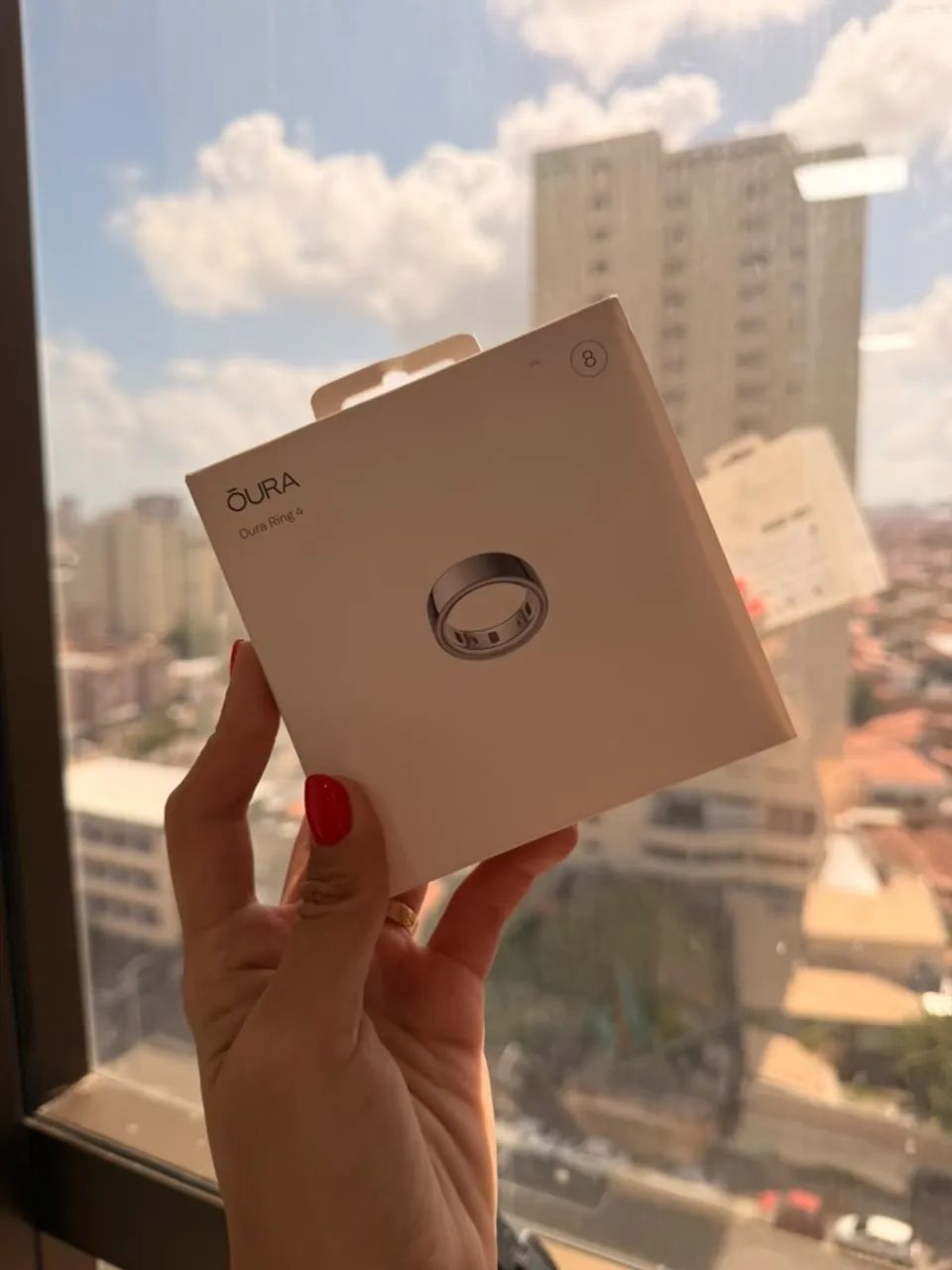 Oura Ring Geração 4 (TAM.8)