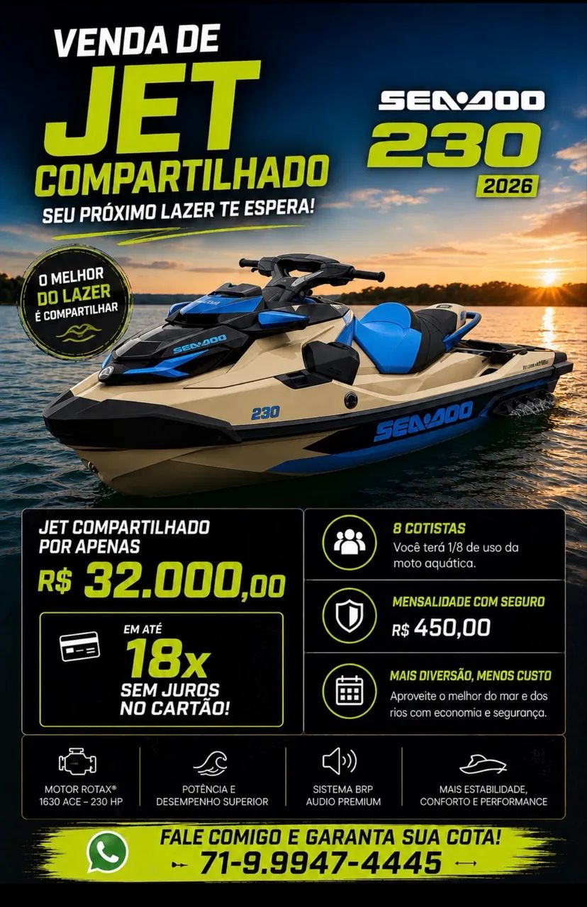 Jet compartilhado no cartão 