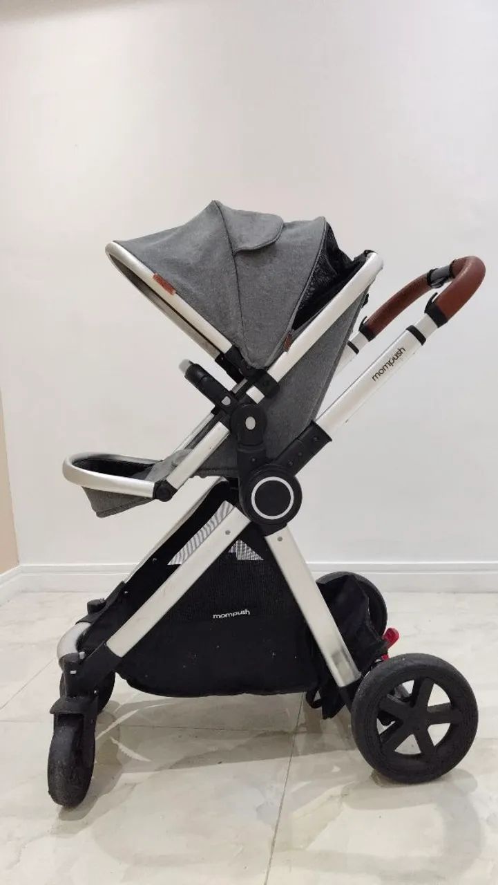 Carrinho de bebê Mompush Ultimate 2 Completo + Moisés Importado
