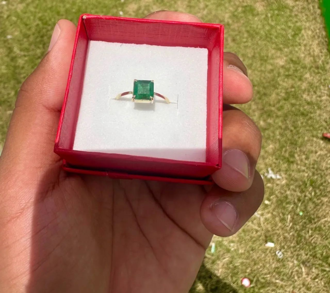 Anel ouro 18k - Foto 4