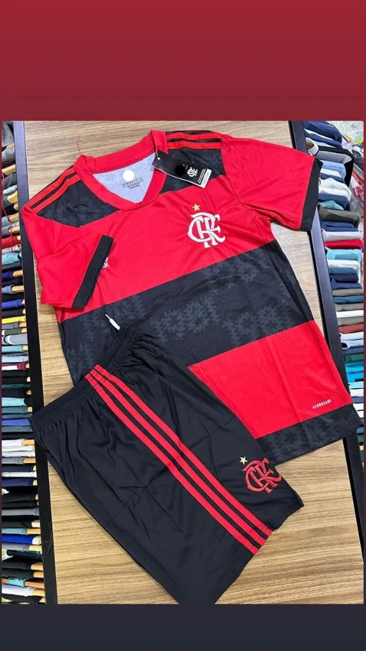 Conjunto do flamengo tecido Premium  - Foto 4