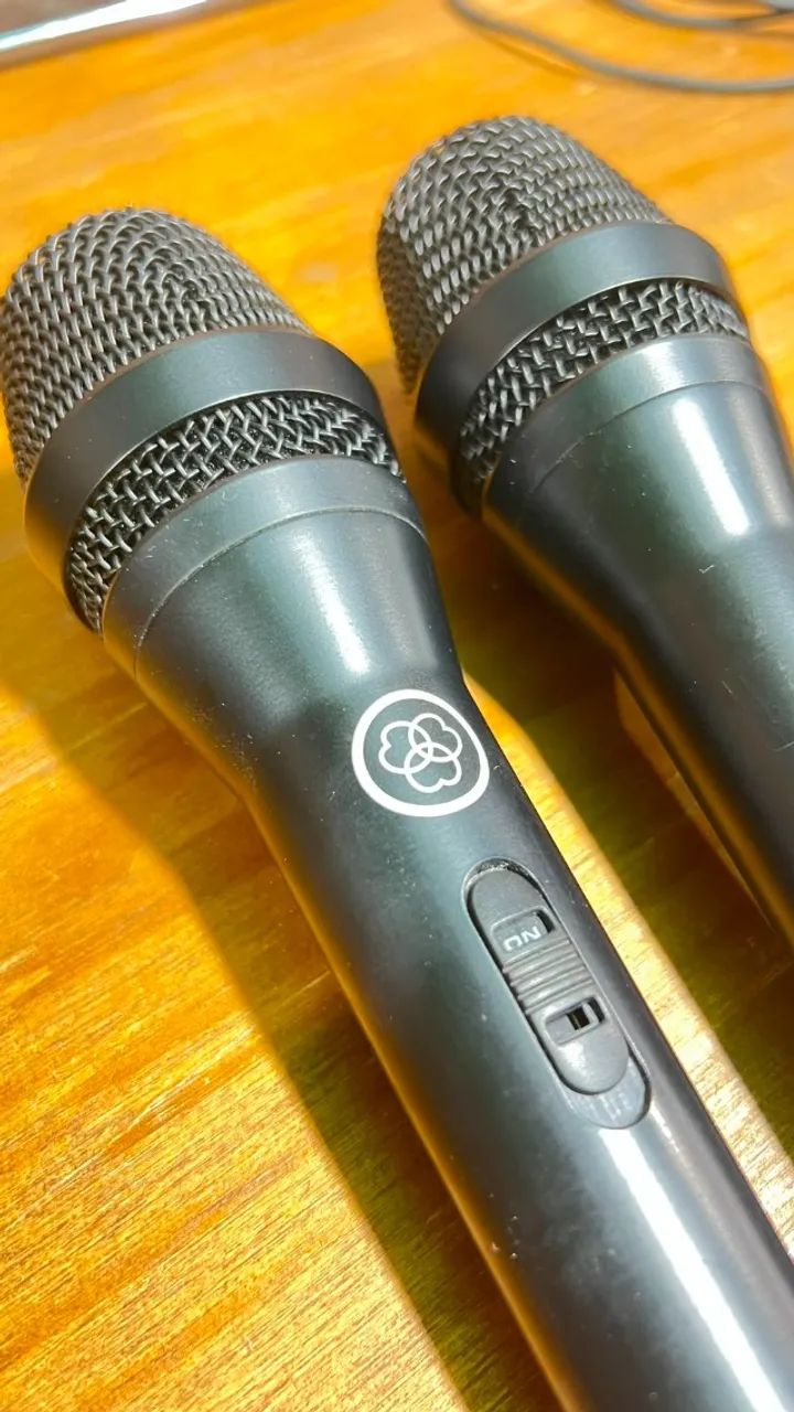 2 MICROFONE AKG P3 DINAMICO CARDIÓRDE - Foto 2