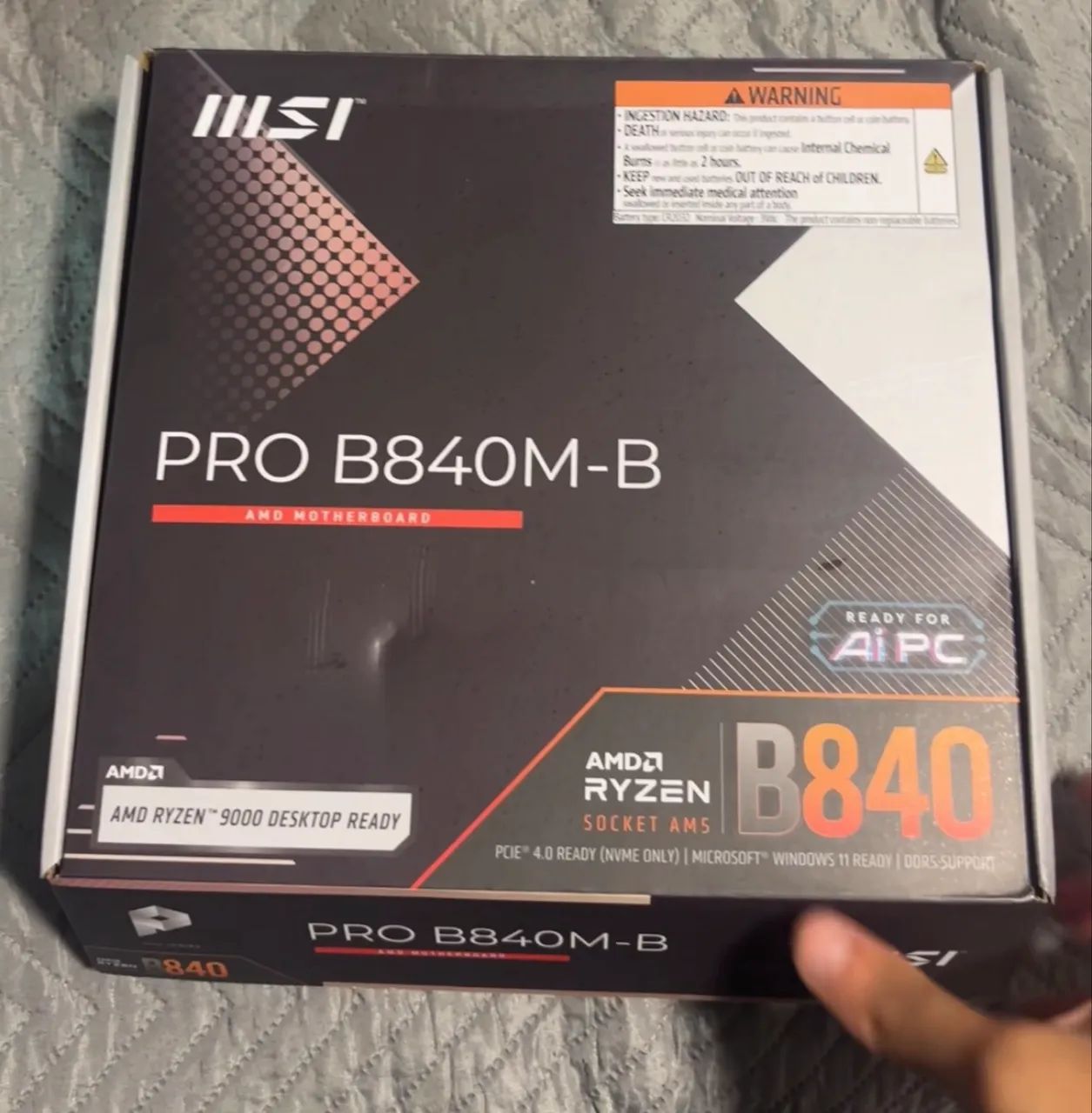 Placa Mãe B840M-B MSI PRO - Foto 2