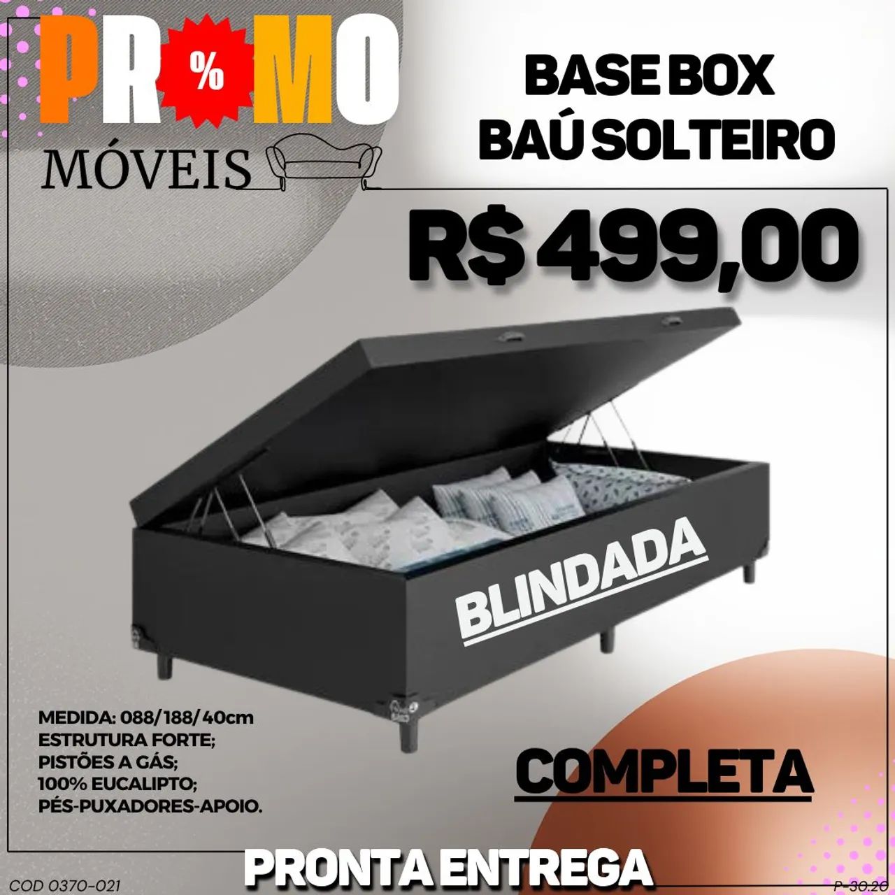 Base Box Baú Solteiro 