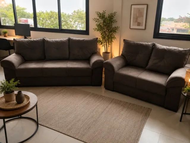Sofá de 2 e 3 Lugares ENTREGA IMEDIATA