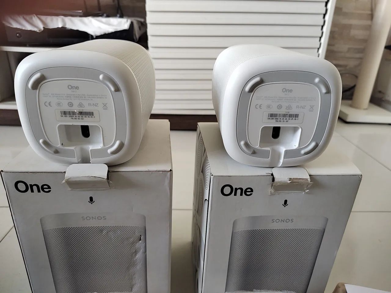 Sonos One Gen2 Par + Suportes  - Foto 5