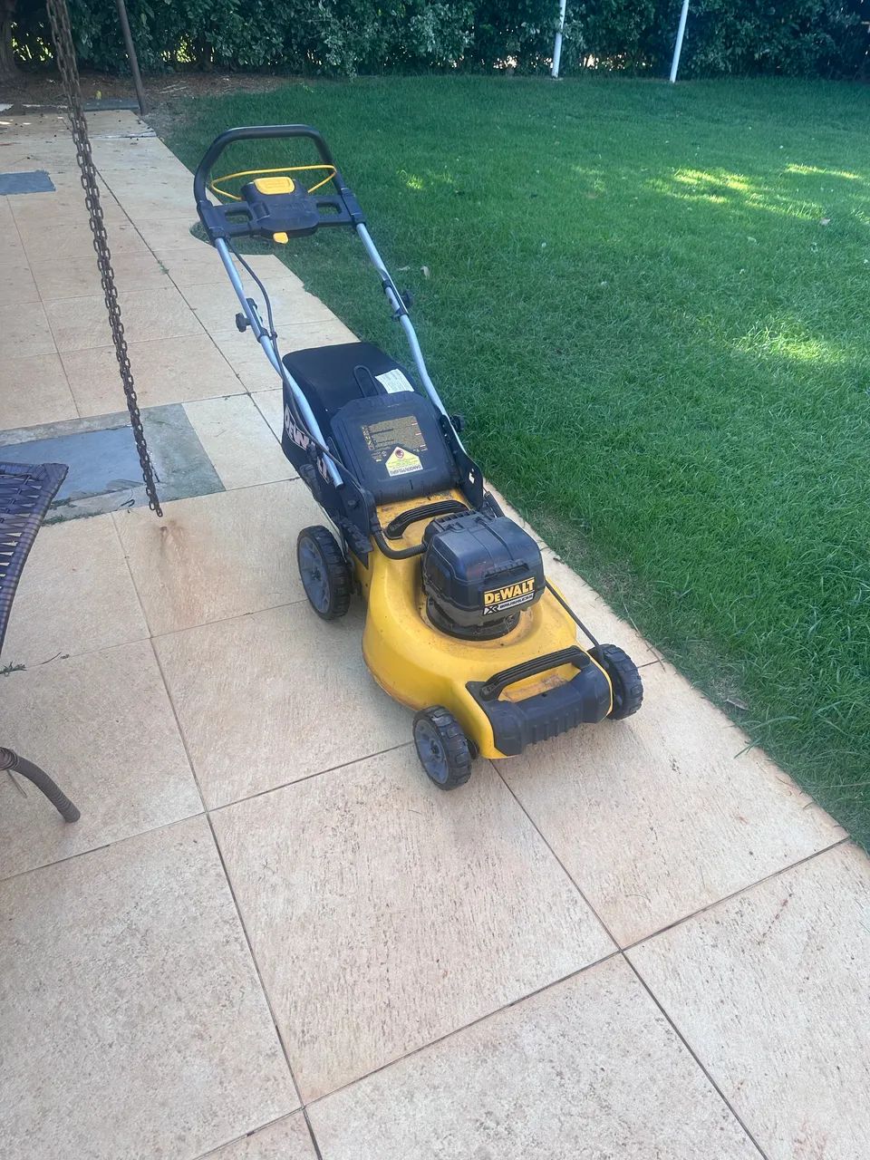Cordless Lawn Mower Dewalt