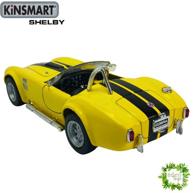 Carrinho Shelby Cobra Kinsmart 1/32 (cód 908) - Foto 4