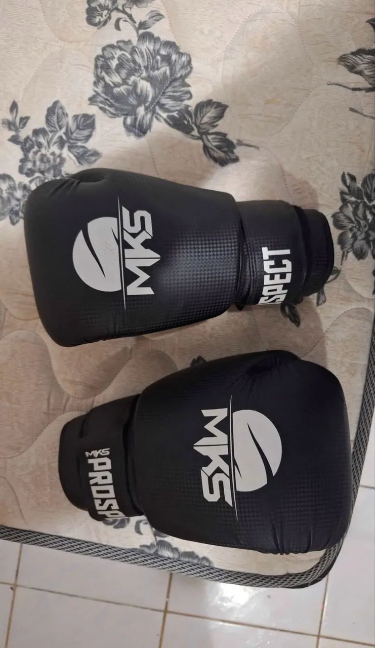 Luva de boxe e Muay Thai MKS PRO 14 oz  - Foto 3