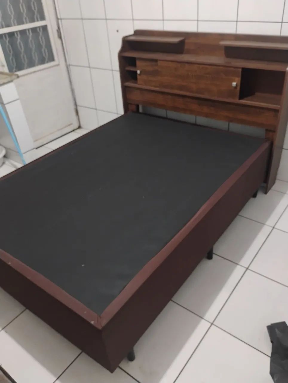 Cabeceira e base para colchão 