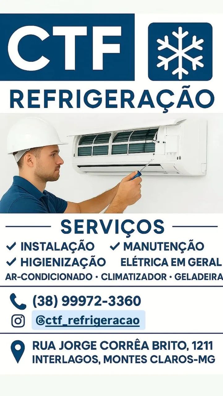 Instalação de ar condicionado 
