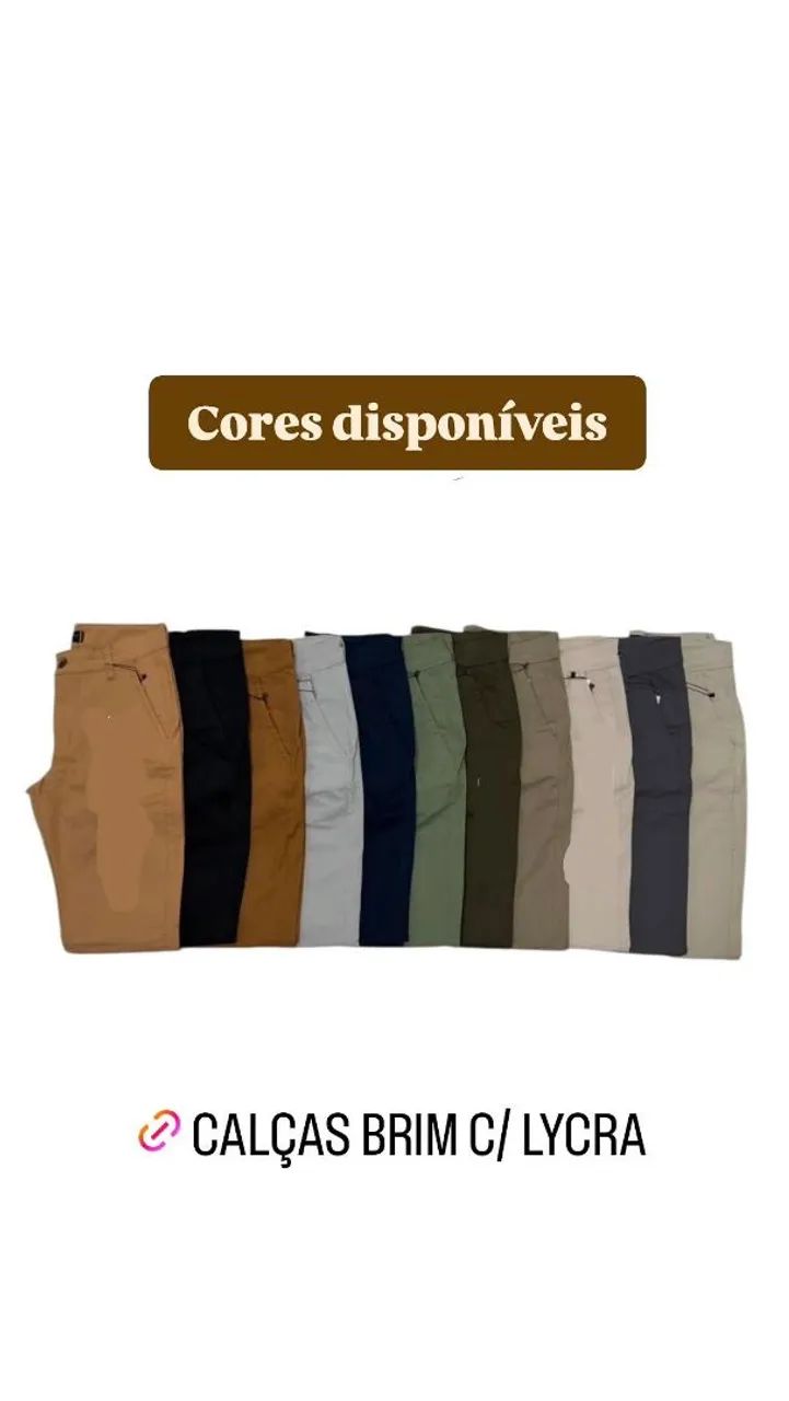Calça Brim c/ Lycra  - Foto 2