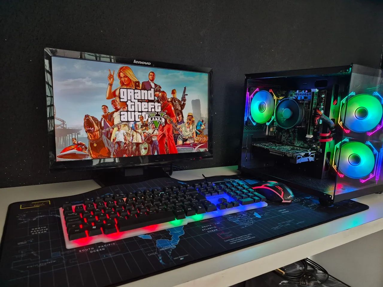 Pc gamer completo 9° geração com garantia - Foto 3