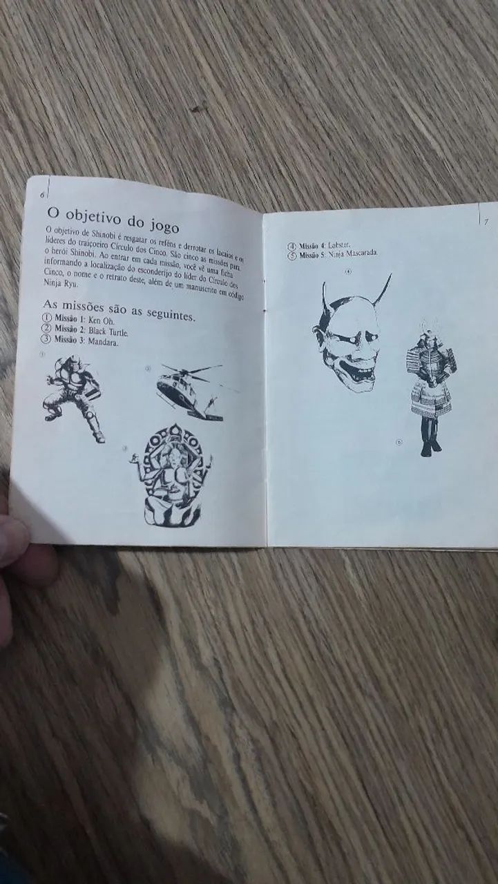 Shinobi Master System original - Foto 4