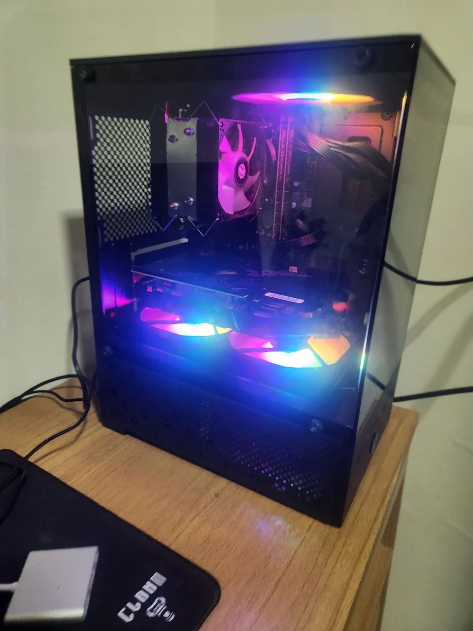 PC GAMER RX 6600 16 GB DDR3 INTEL CORE I7 3770k - Foto 3