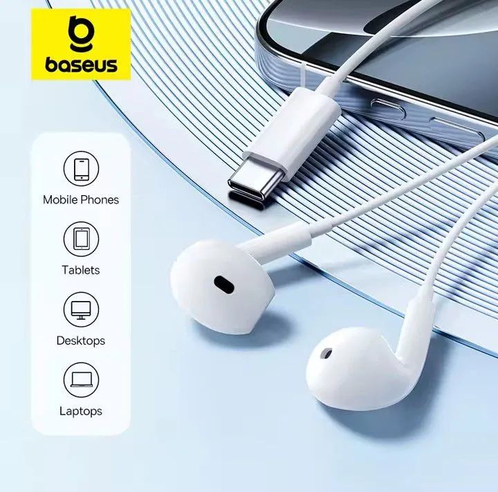 Fone De Ouvido USB-c BASEUS - Foto 2