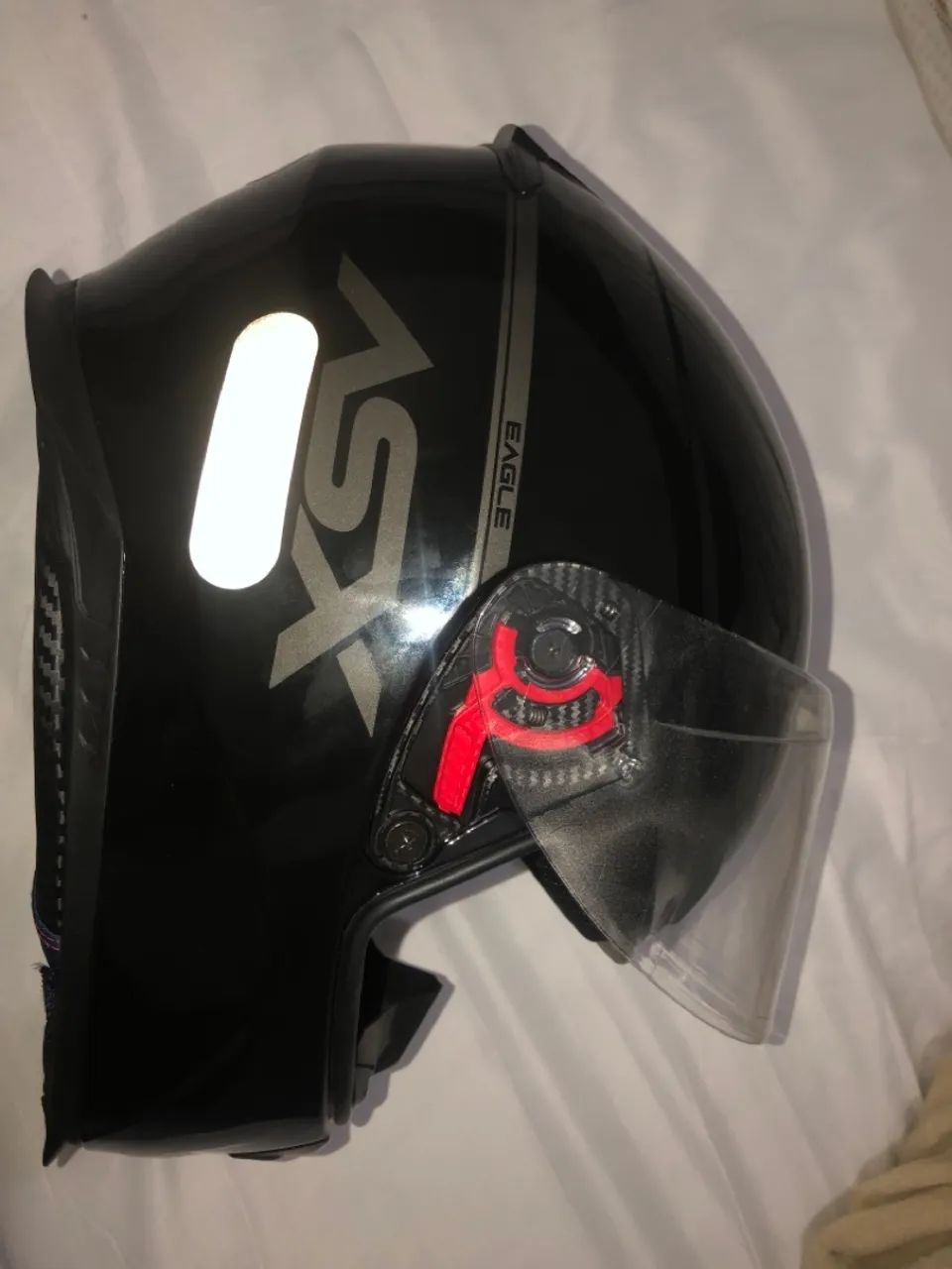 Capacete ASX EAGLE SV SOLID  - Foto 3