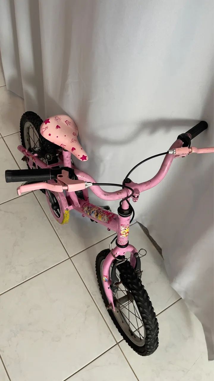 Bicicleta infantil de ferro aro 18 - Foto 4
