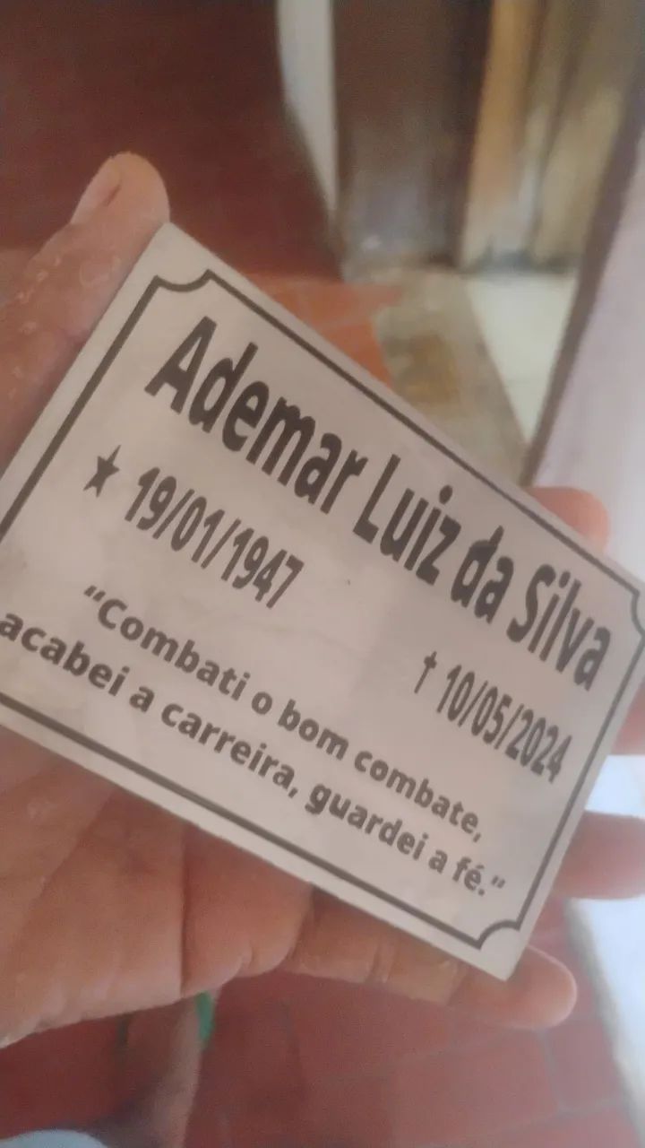 Placa para Ossário  - Foto 2