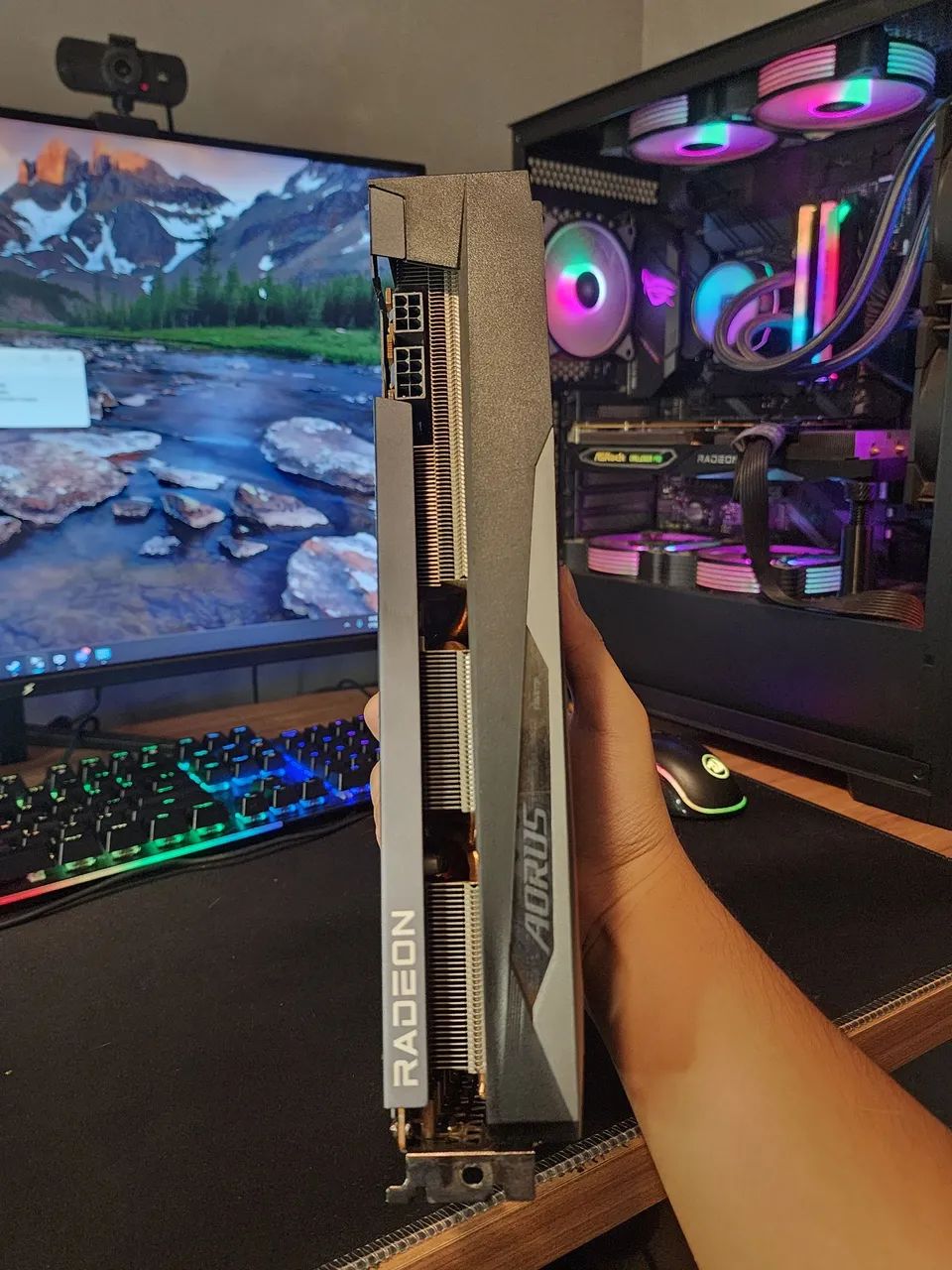 RX 6700XT 12GB Aorus Master - Foto 4
