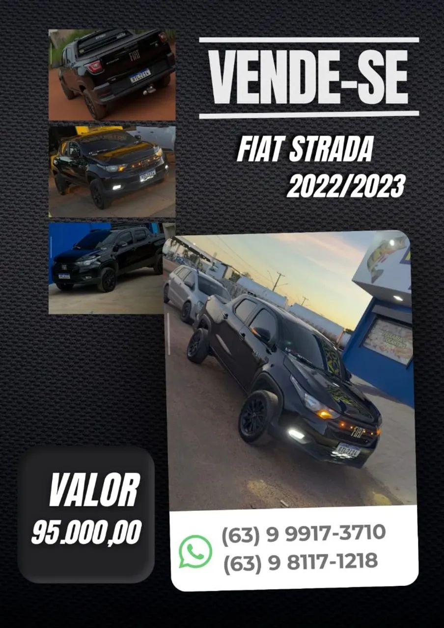 Fiat Strada Freedom 1.3 Flex 8V CD 2022 - Foto 5