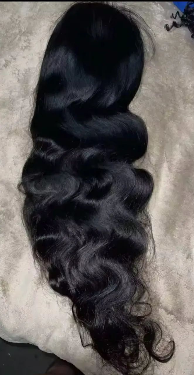 Lace front cabelo humano 70 cm ondulado  - Foto 4