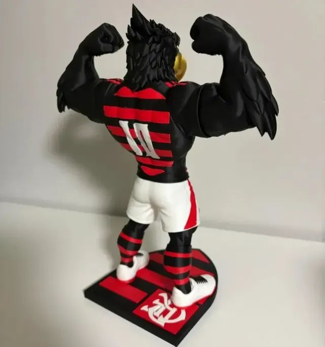 Mascote Flamengo Urubu Rei 3d - Foto 3