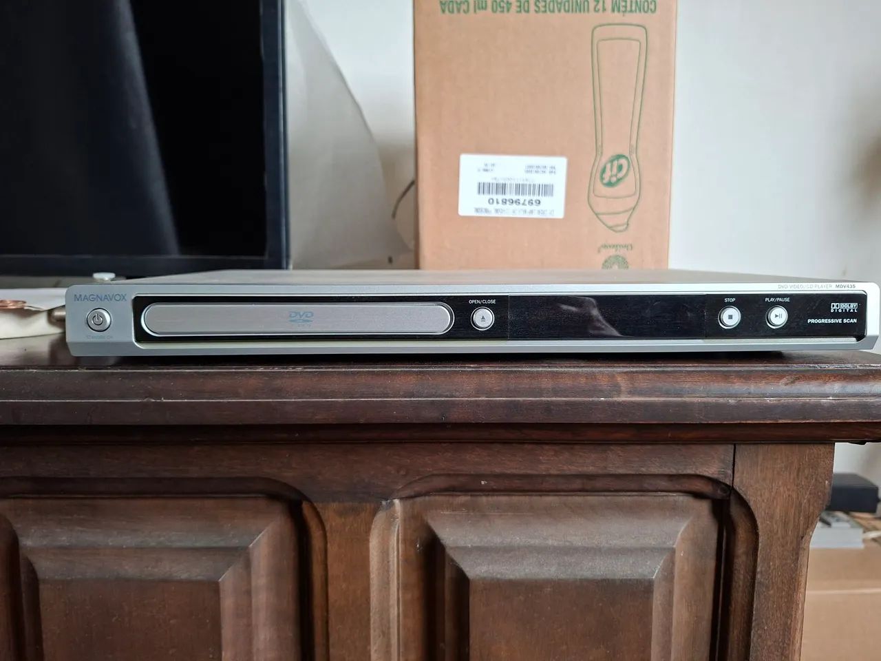 Dvd Video/ CD Player Magnavox MDV435