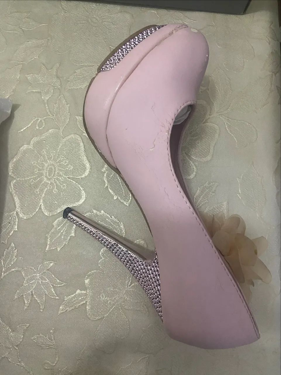 Scarpin rosa 34/35 - Foto 3