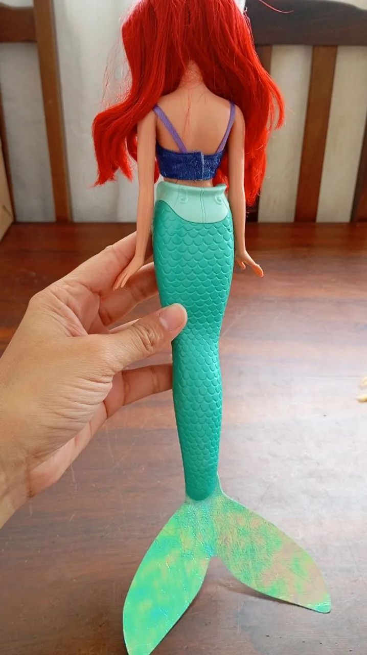 Boneca Sereia Ariel Disney 2007 - Foto 2