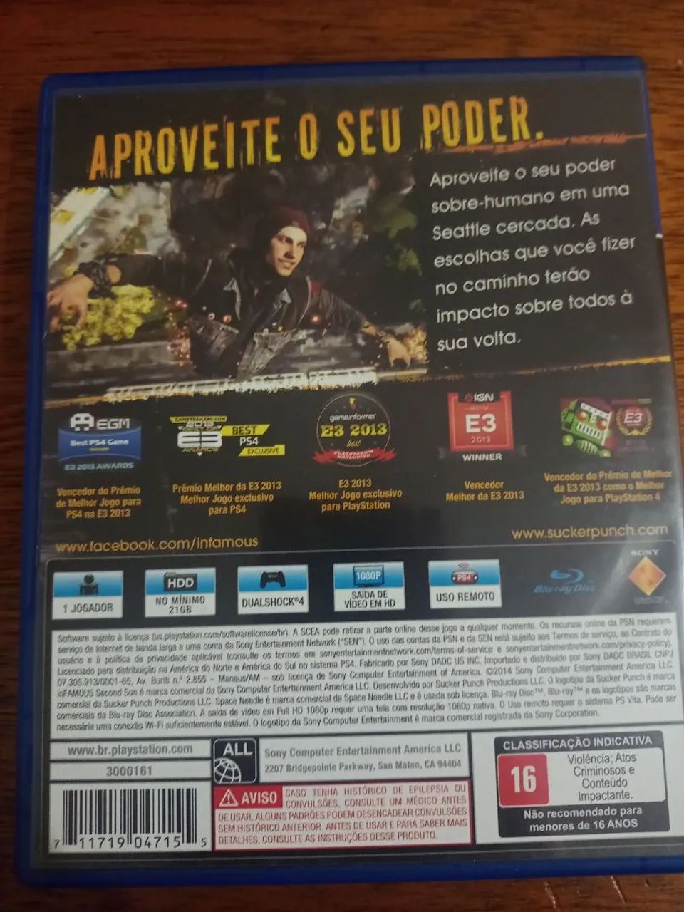 Infamous Second son ps4 - Foto 2