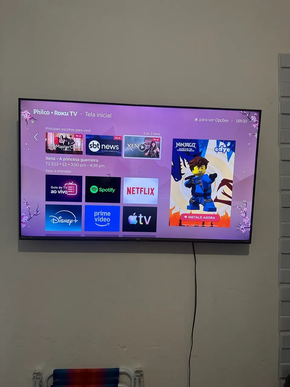 Smartv 50 4 k 1350$ desapego  - Foto 2