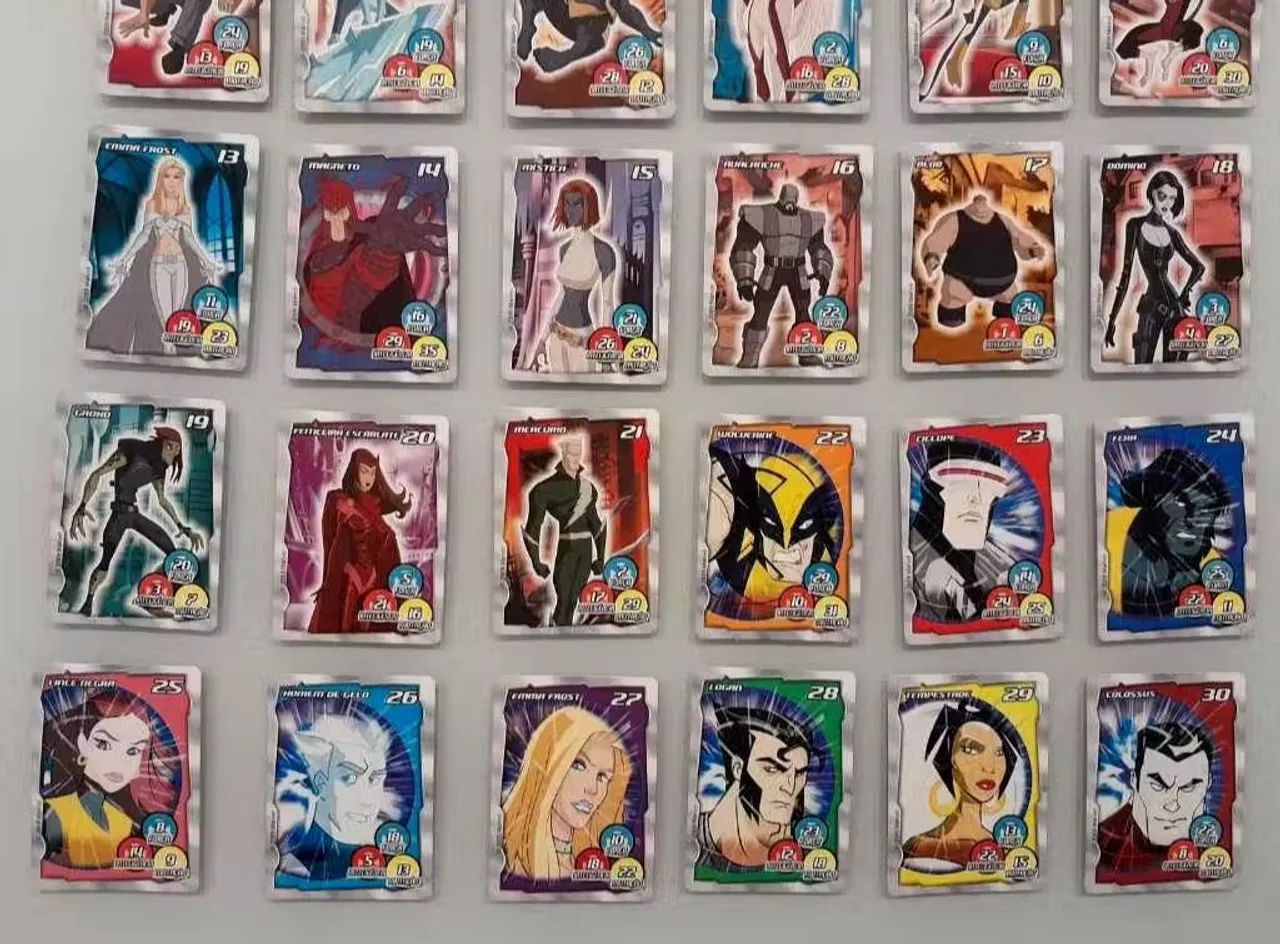 Coleção Completa Wolverine e os X-Men Elma Chips Originais - Foto 5
