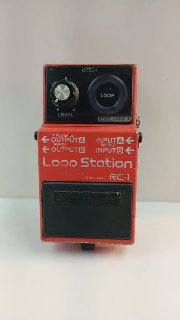 PEDAL DE EFEITOS MARCA: BOSS MOD : RC1 LOOP STATION